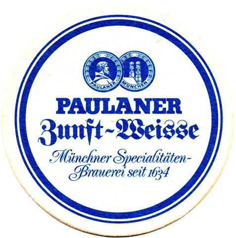 mnchen m-by paulaner spezial 1a (rund215-zunft-weisse-blau)